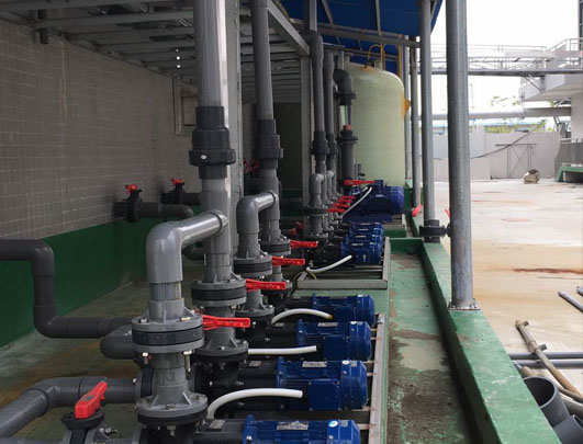 電鍍產業(yè)園廢水工程